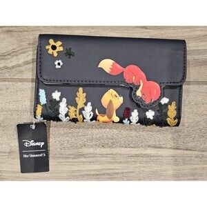 Disney The Fox and the Hound Floral Wallet HER UNIVERSE RARE NEW